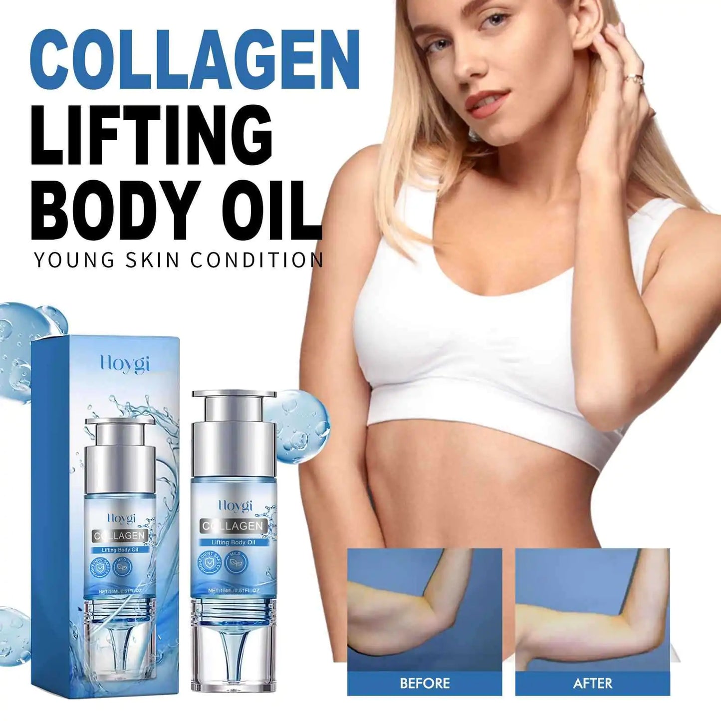 Collagen Body Care Oil for Firming and Smoothing