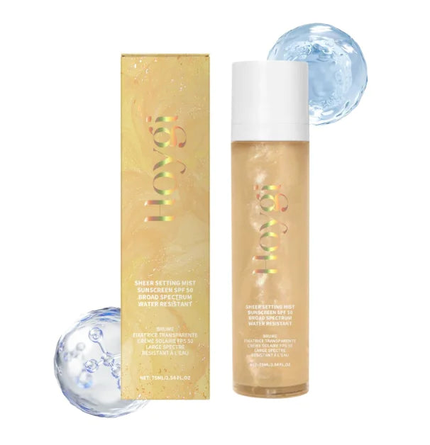 Sunscreen  + Setting Spray