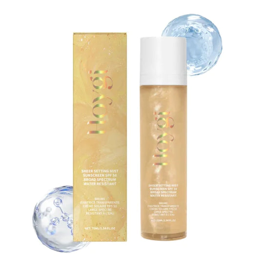Sunscreen  + Setting Spray