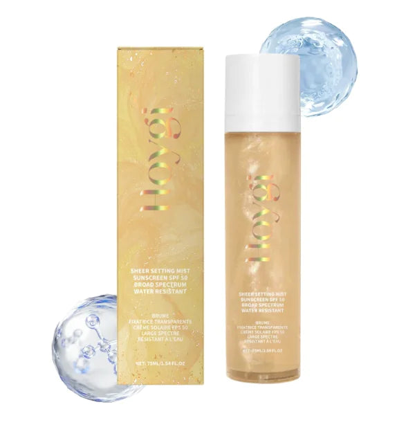 Sunscreen  + Setting Spray